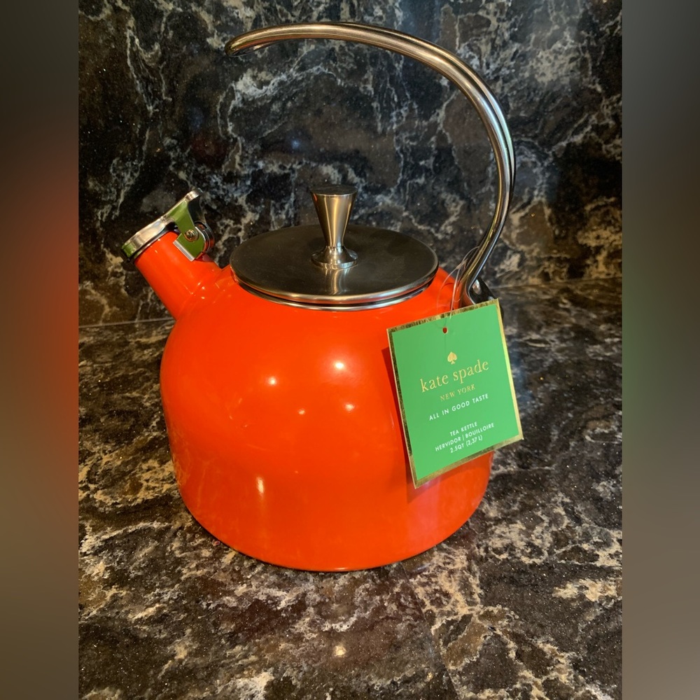 COPY - Kate Spade red tea kettle
